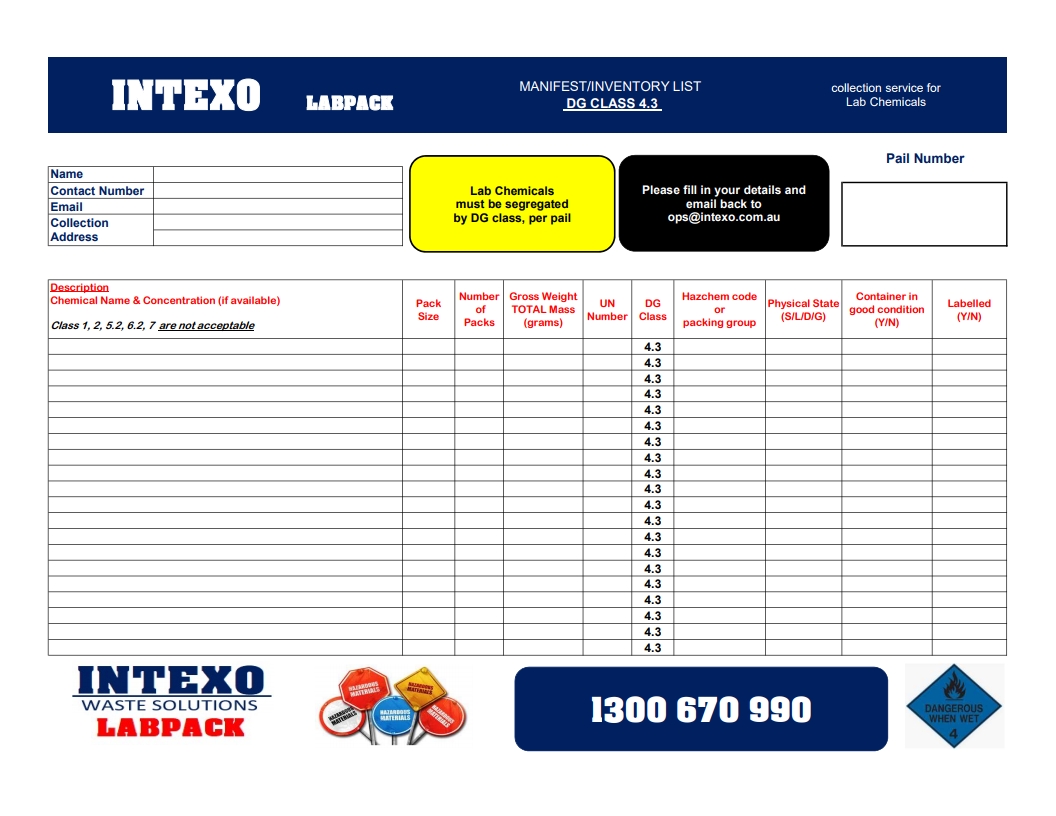 Click here to Download Manifest Class 4.3
